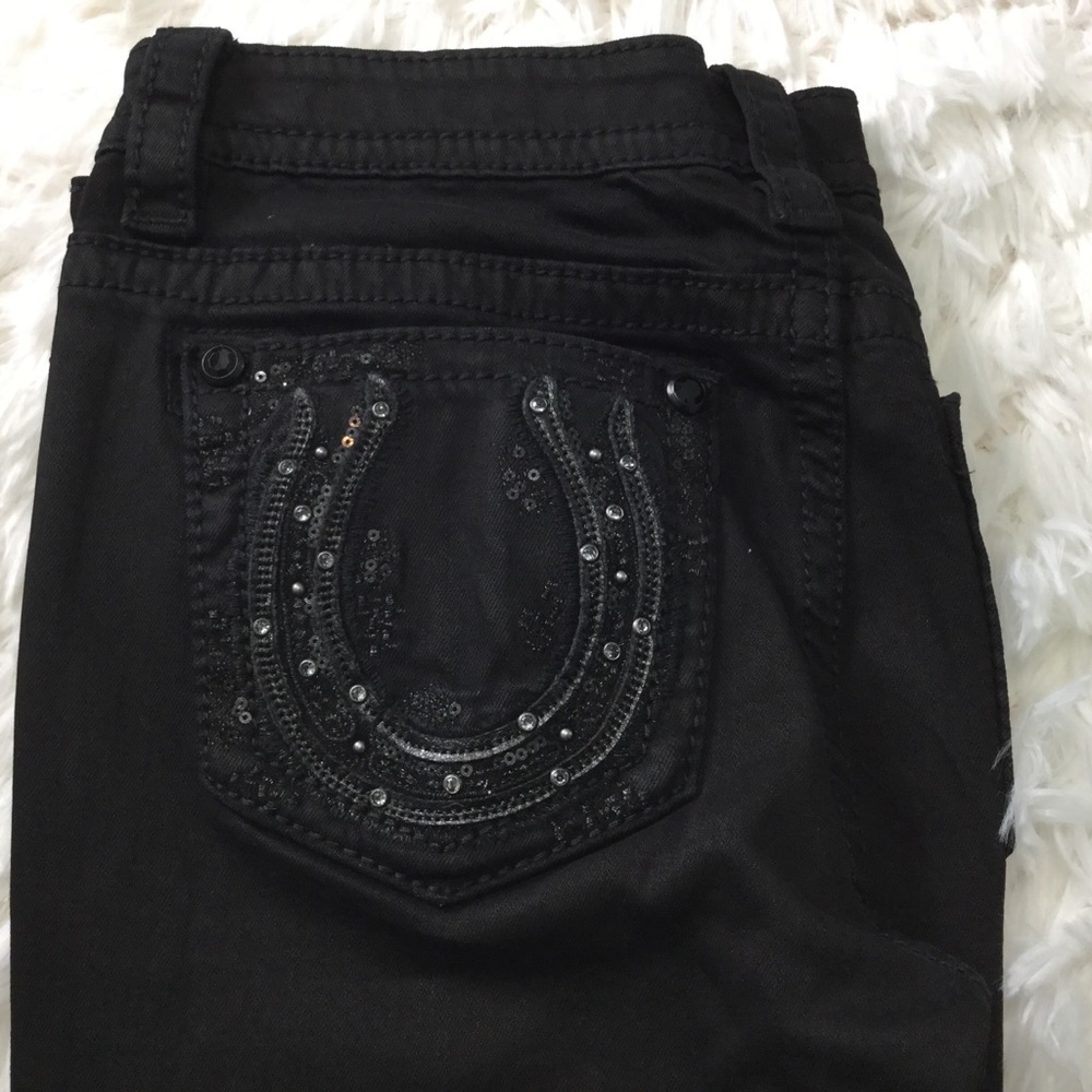 NWOT Miss Me Mid-Rise Flare Stretch Jean - Picture 13 of 16